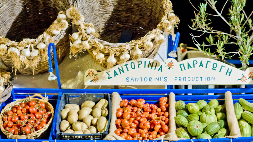  Local Markets in Santorini