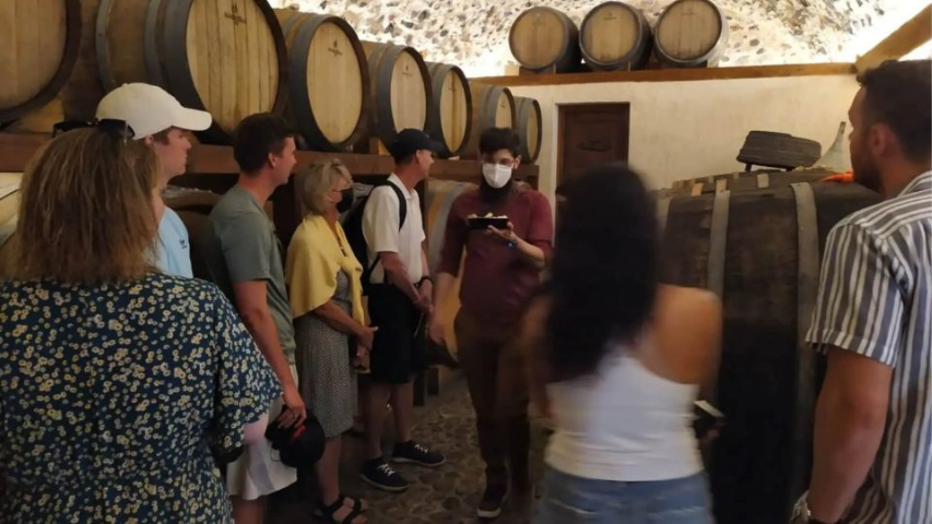 Santorini wine culture
