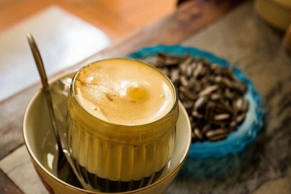 Sip on Egg Coffee at Café Giang