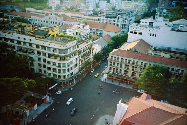 Dong Khoi Street in Ho Chi Minh