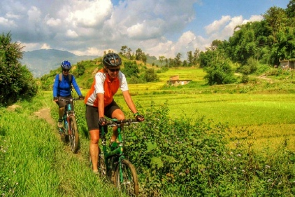 Cycling in Ninh Binh