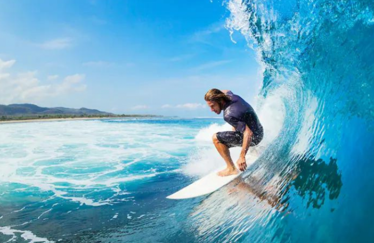 Unveiling the Thrilling Surfing Experience at Santorini's Beach