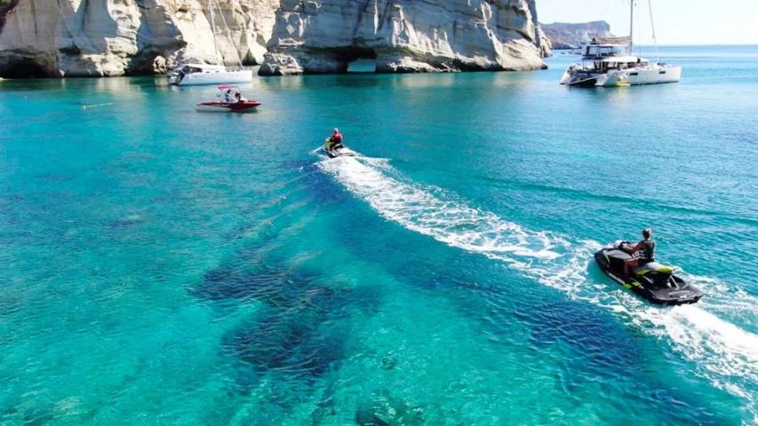 Perissa Beach Santorini