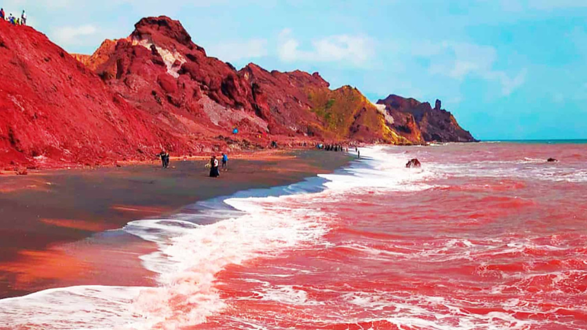 Beauty of Red Beach, Santorini