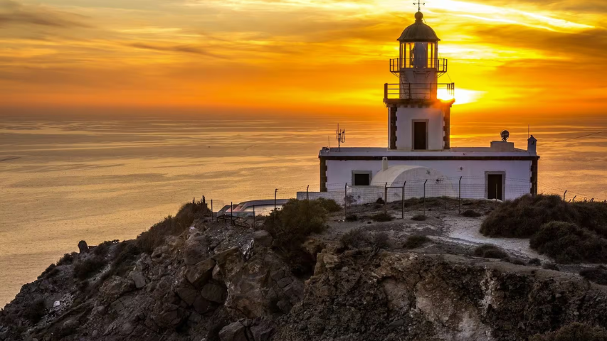 Sunset Beauty in Santorini