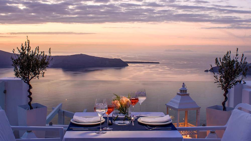 Sunset Beauty in Santorini