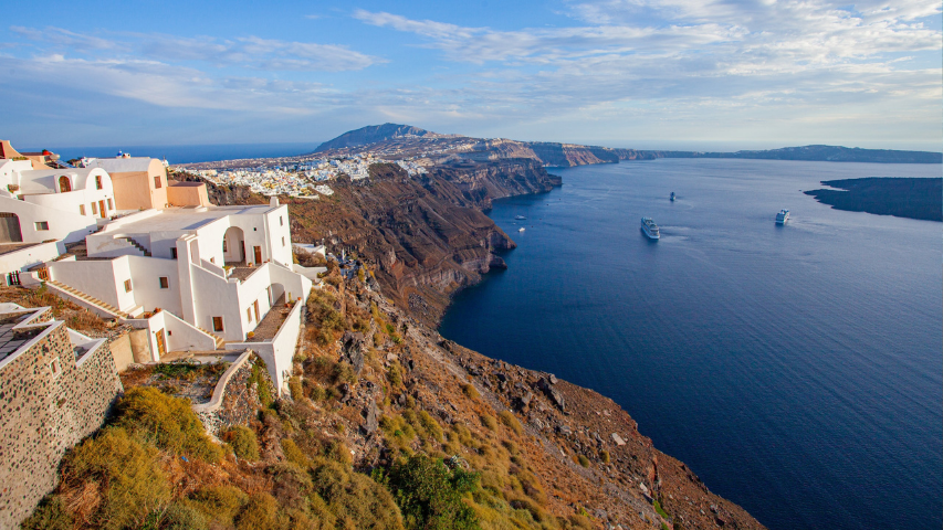 Santorini's Volcanic Extravaganza